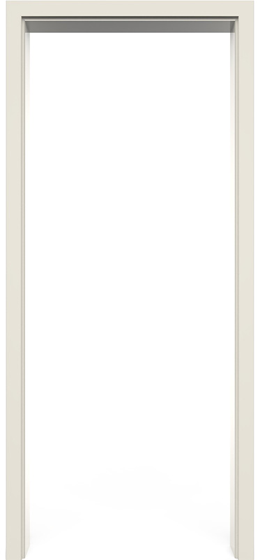 Durchgangszarge (Türrahmen) CPL Weiß Glatt, 1507