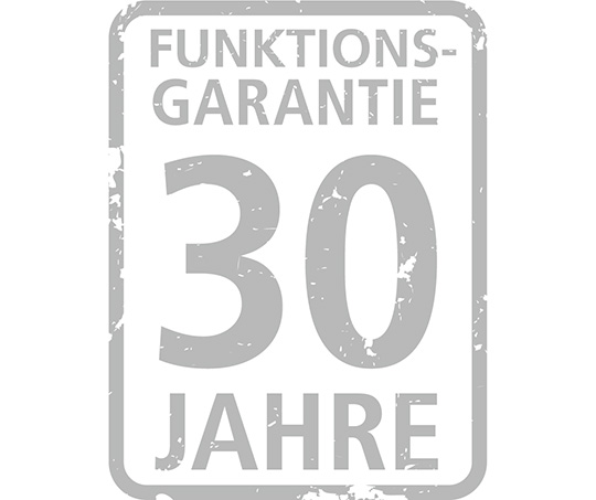 Türdrücker Modell Form 1109 Edelstahl Matt, auf Rundrosette, Buntbart